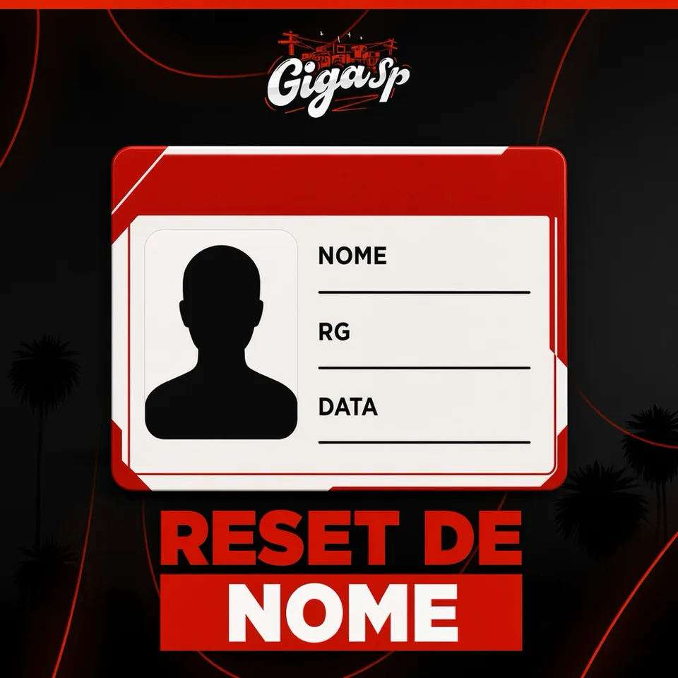 Arte de Reset de Nome
